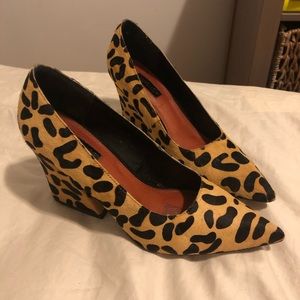 Topshop Leopard heels